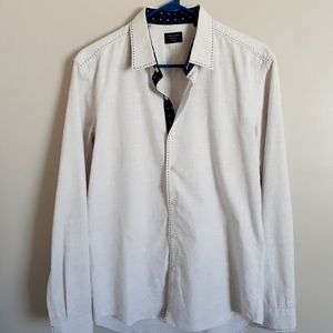 Madewell 7 Diamonds Men's Button Up Shirt, Small